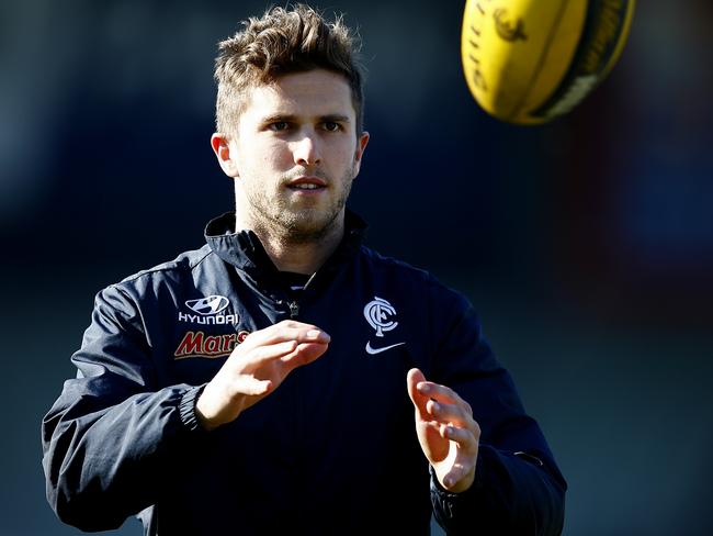 Marc Murphy 200 games. training at Princes Park. Picture:Wayne Ludbey