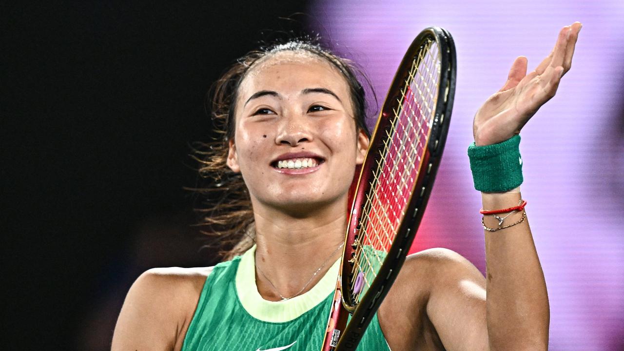 Australian Open women s singles final Zheng Qinwen is the