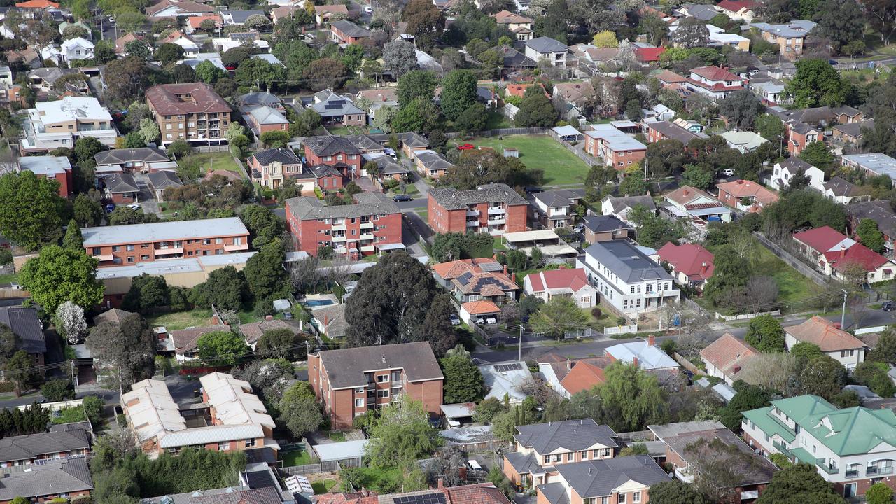 Ms Rowe urged the state government to invest in more social and affordable housing. Picture: NCA NewsWire / David Crosling