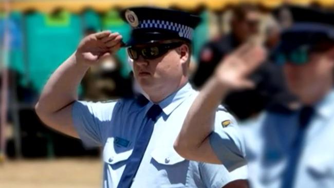 Mr White has been suspended by NSW Police. Picture: 9 News