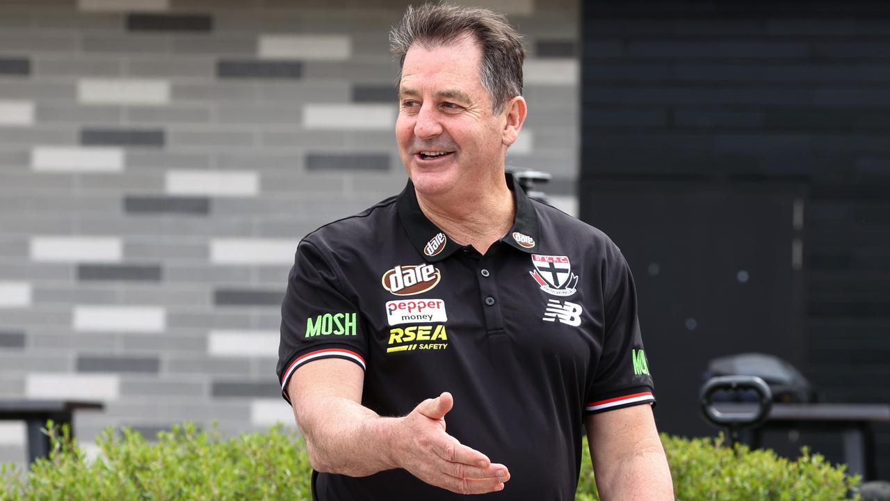 New St Kilda coach Ross Lyon at RSEA Park, Moorabbin. Picture: Michael Klein