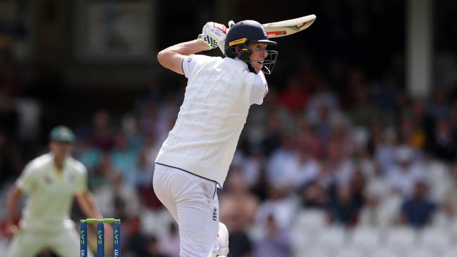 Zak Crawley in action for the hosts. (Photo by Ryan Pierse/Getty Images)