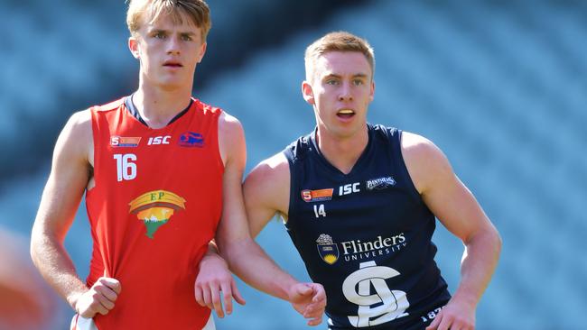 Coleman (right) remains one the SFL’s best midfielders. Picture: Mark Brake