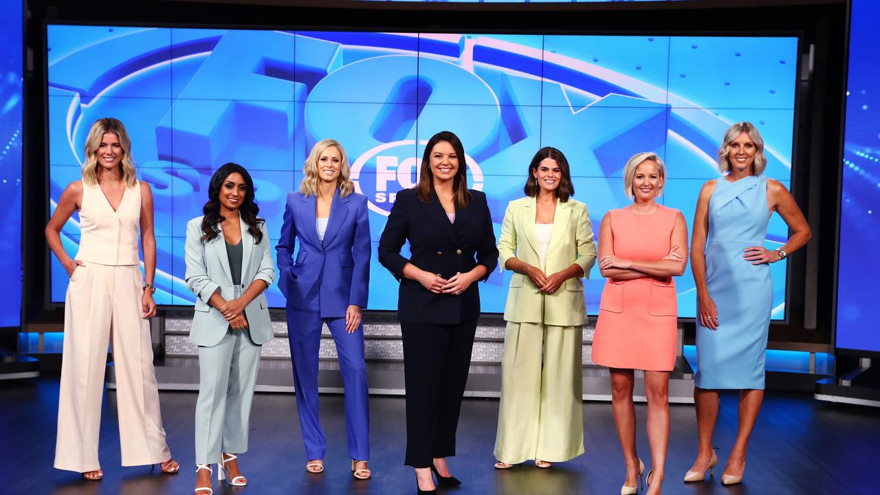 fox sports news female presenters australia 2023