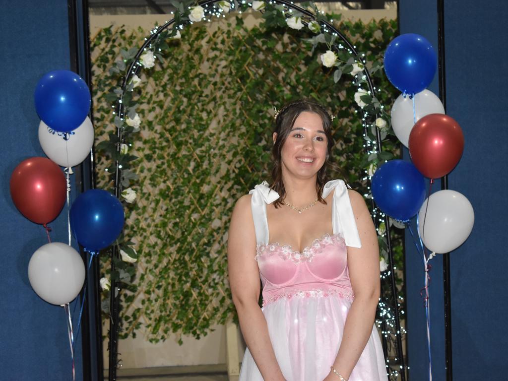 Genevieve Gasparin at Stanthorpe State High School's 2023 formal (Photo: NRM)