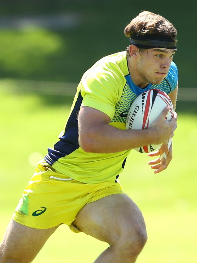 Taylor in action for Australia last month. Picture: Cameron Spencer/Getty Images