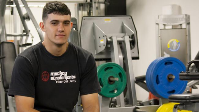 South African-born Janco Griesel has just finished his Certificate III in Fitness training at Central Queensland University, but is ready for the next challenge. Picture: Contributed