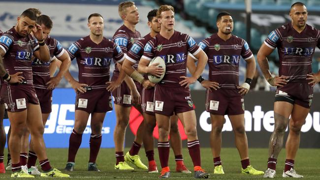 The Sea Eagles were well beaten by the Bulldogs.