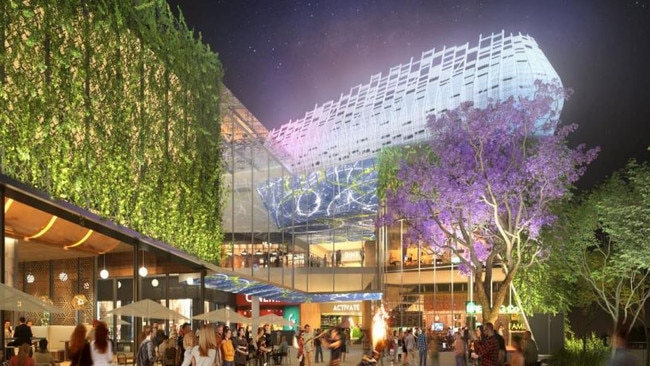 A world class Olympic-size ice rink and three level retail and entertainment podium will feature in the revamped Macquarie Centre, according to the latest plans.