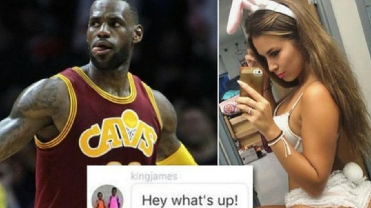 Lebron James And Rachel Bush Instagram Nba Stars Direct Message 