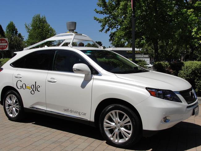 OK, it’s not sexy but come on, this car can drive itself! AFP PHOTO/Glenn CHAPMAN