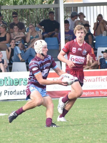 CQ Capras' under-18 player Callan Campbell.