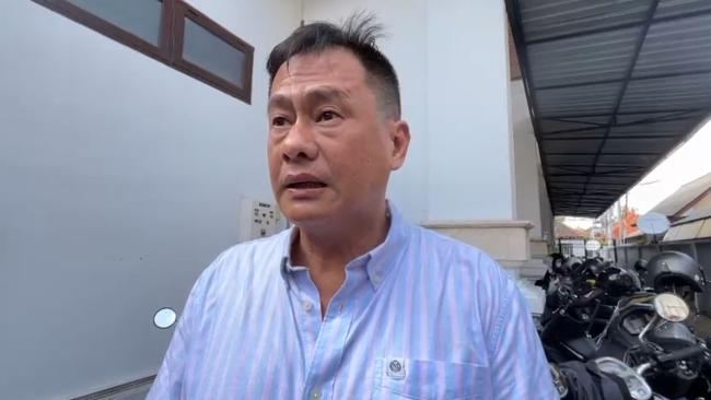 Lamar Ahchee’s lawyer Edward Pangkahila (pictured on Tuesday) said his client is “shocked and stressed” because he faces the death penalty.
