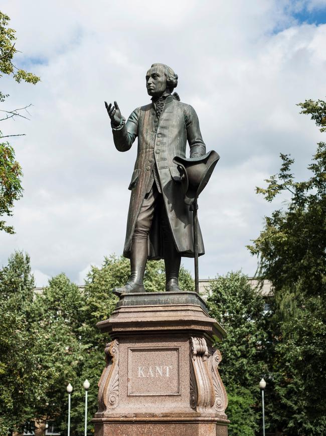 Monument to Immanuel Kant, Kaliningrad, Russia.