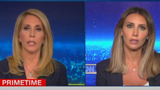 Dana Bash and Alina Habba. Picture: CNN