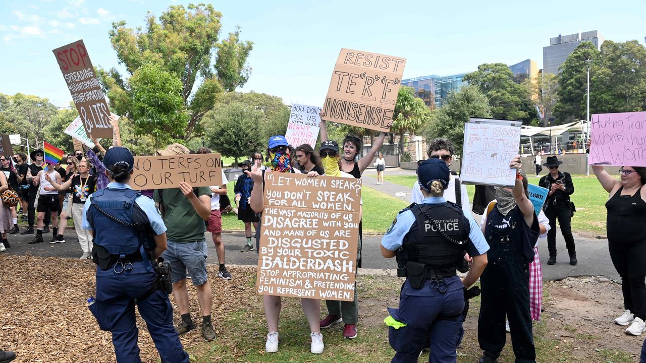 Kellie Jay Keen Protesters Clash At Anti Trans Rally In Sydney The Weekly Times 8134