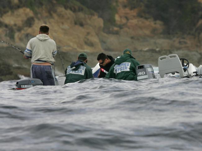 Victoria has sacked half of its fisheries officers.