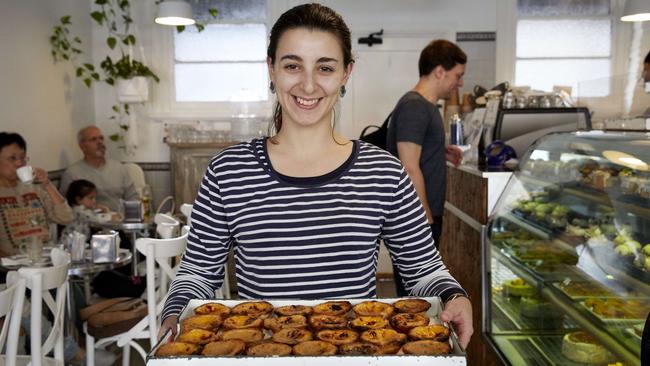 Raquel Amaral of Sweet Belem Cake Boutique in Petersham. Their Portuguese Tart is known as one of Sydney’s best and soon it will reside in “Little Portugal”. Image credit: Jenifer Jagielski