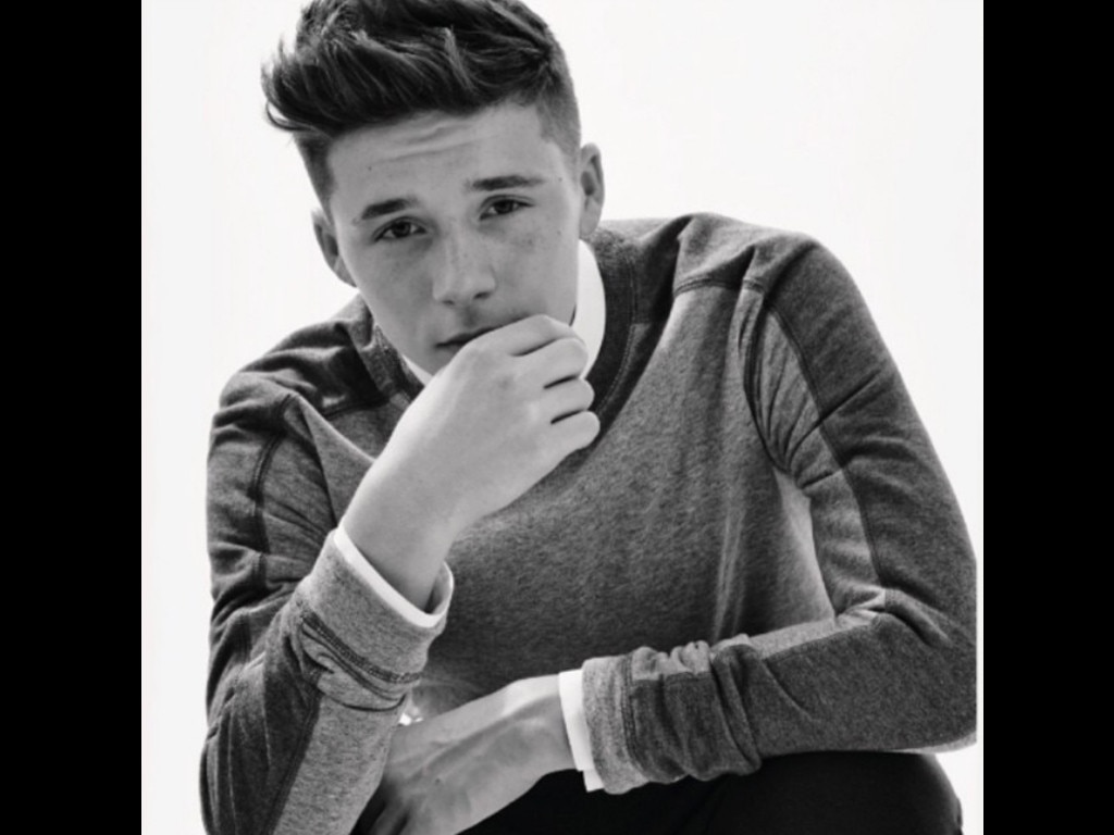 Brooklyn Beckham for ‘Reserved’ Spring/Summer 2015 fashion campaign Picture: Reserved/Instagram