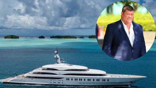 James Packer is going to keep his superyacht.