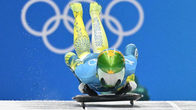 Narracott feared she would miss the 2022 Beijing Winter Olympics because of her lingering concussion issues. Picture: AFP Images