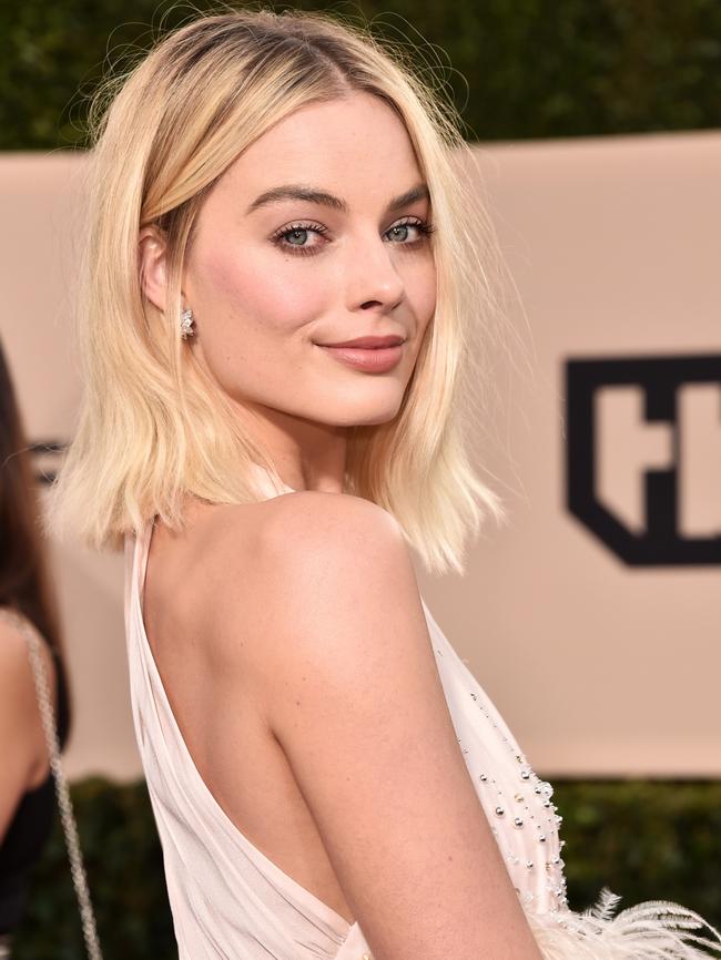 Margot Robbie at the SAG Awards. (Pic: Alberto E. Rodriguez/Getty Images)