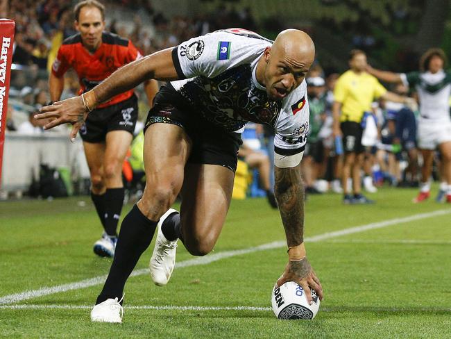 Ferguson starred for the Indigenous All Stars against the Maori All Stars last month. Picture: Daniel Pockett 