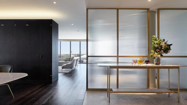 Ample living spaces at Eos by Skycity in Adelaide. Picture: supplied.