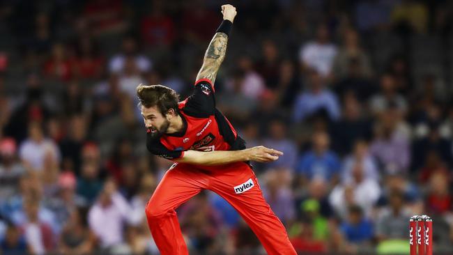 Kane Richardson underlined why he’s the leading wicket taker in the Big Bash with another bag of three wickets. Picture: Getty Images