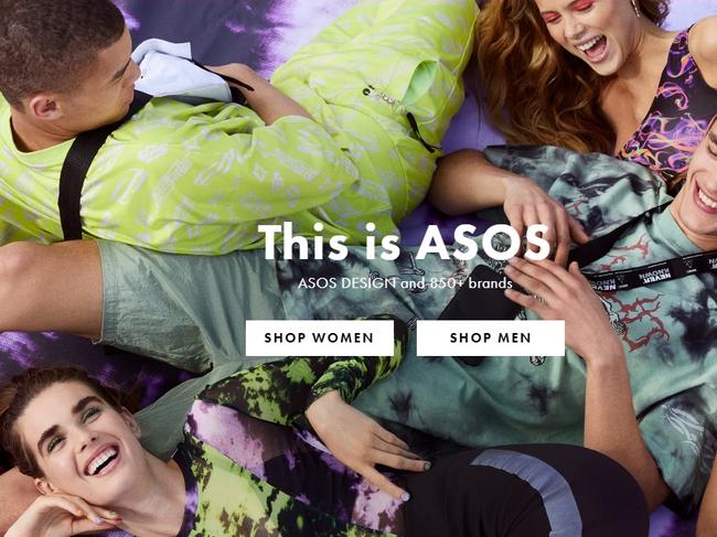 Unions have slammed the working conditions inside ASOS warehouses. Picture: asos.com.au