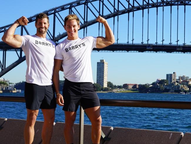 Heston Russell and Blake Bridges of Barry’s Australia.
