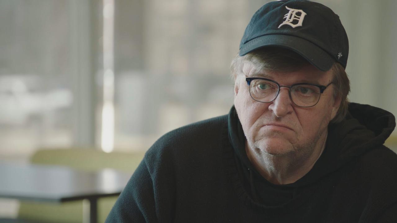 Michael Moore has figured out the world is a disturbing place