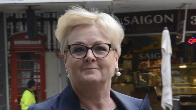 Senator Linda Reynolds arrives at the Supreme Court in Perth. Picture: NewsWire / Sharon Smith