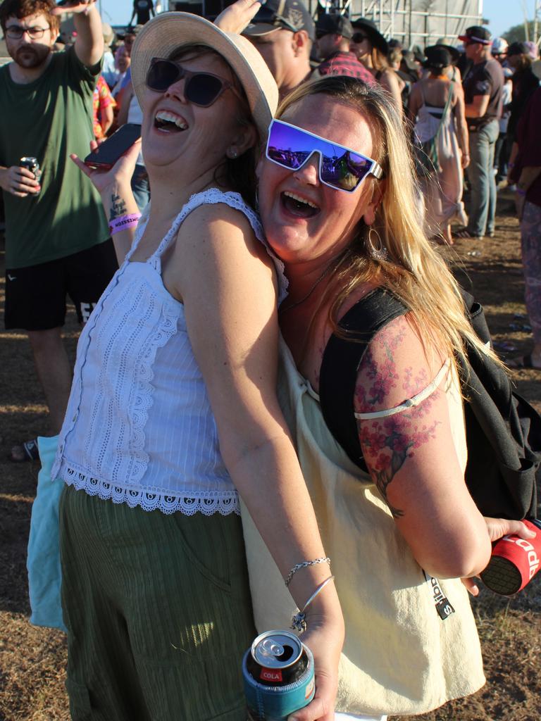 Bronwyn Balhorn and Kate Weller enjoyed the Lighthouse Rock 2023 festival in Bundaberg on Saturday, October 14.
