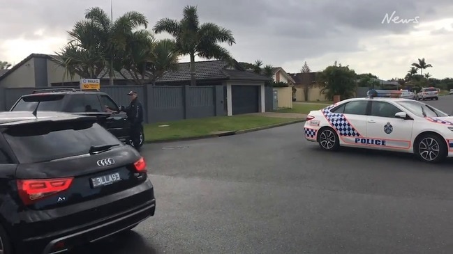 Police close off GC street