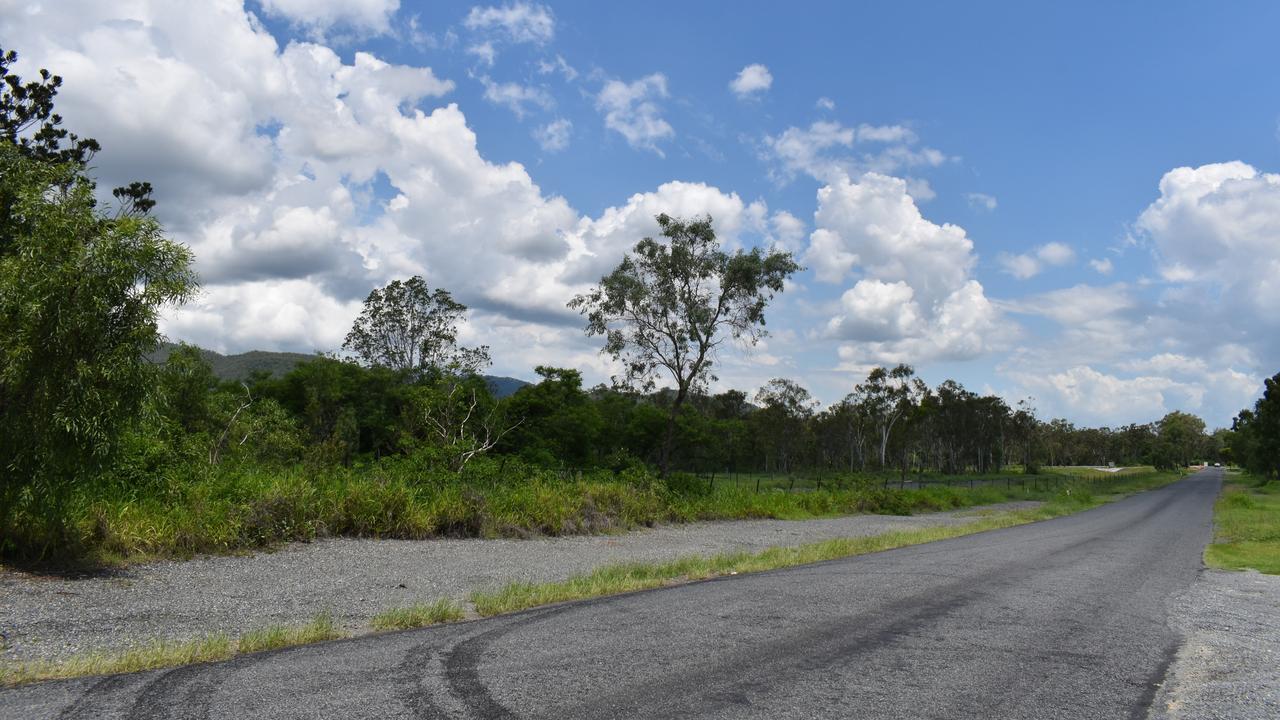 The land on Norman Rd facing the southern side.