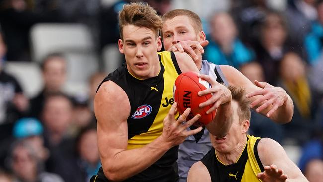 Tom Lynch has averaged three goals in his past two games. Picture: Getty Images