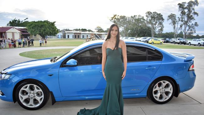 Kelsey Lavarini. Photographs from the Gilroy Santa Maria College Formal 2022 in Ingham on Friday night. Picture: Cameron Bates