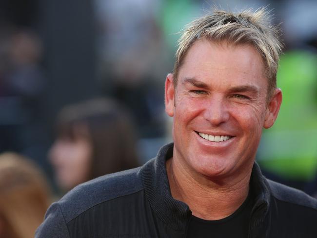 Australian former international cricketer, “the Bradman of leg spin”, Shane Warne. Picture: AFP