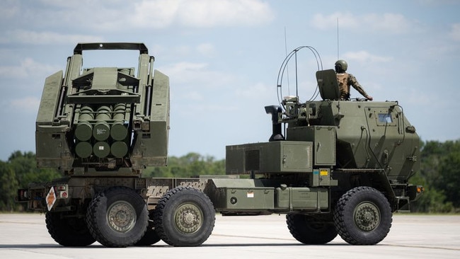 The US is expected to give High Mobility Artillery Rocket Systems, or Himars, to Ukraine. PIcture: US Air Force