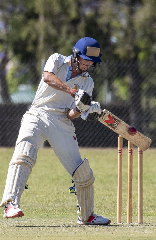 Corey Dioth bats for Wests.