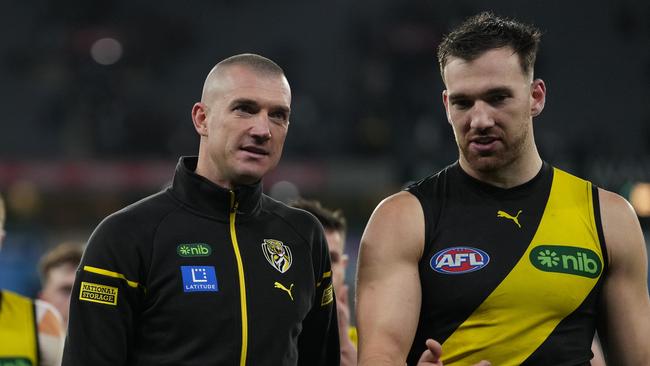 Dustin Martin was never going to play against Port. Photo by Daniel Pockett/Getty Images