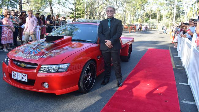 Connor O'Donnell at the North Rockhampton High School Formal 2023.