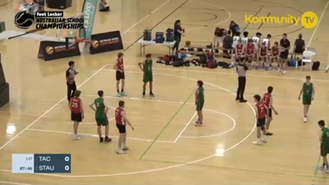 Replay: Basketball Australia School Championships Day 3 - (17B3) Trinity Anglican College v St Augustine's College