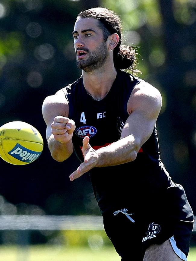 Brodie Grundy could deliver in the last game of the year.