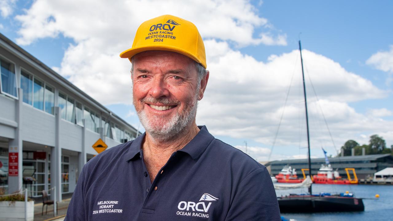 Skipper of Rushour Drew Carruthers after the Melbourne to Hobart Yacht Race on Sunday 29th December 2024. Picture: Linda Higginson