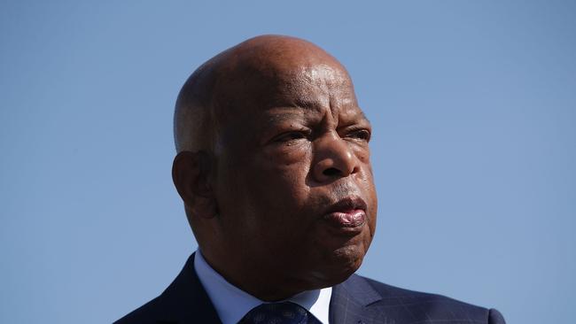 John Lewis was a giant of the US civil rights movement. Picture: AFP