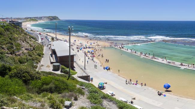 Merewether Baths in all it’s glory. Picture: Newcastle Council.