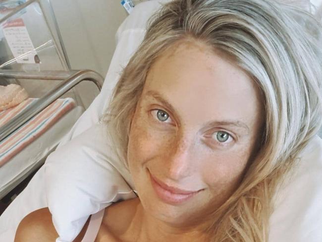 FORMER Queensland Firebirds and Australian Netball Captain Laura Geitz has welcomed her third child today, calling the new arrival “our little lockdown princess”.