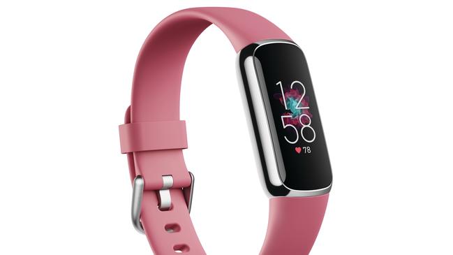 The Fitbit Luxe is a slim and lightweight fitness tracker that can capture the wearer's heart rate, activity, steps, and rate their sleep.